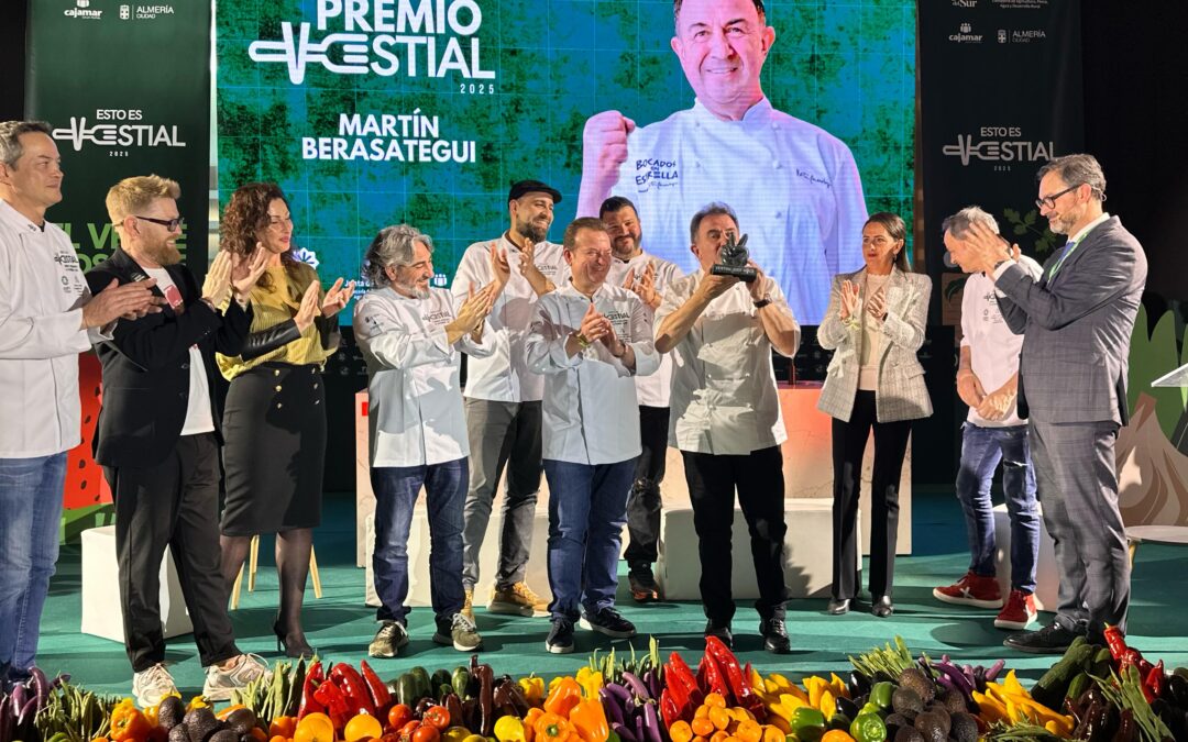 Martín Berasategui recibe en Almería el Premio VESTIAL 2025