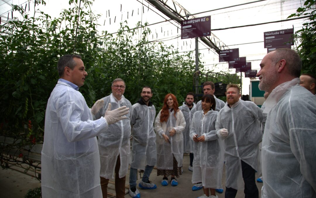 Los chefs más prestigiosos de la gastronomía vegetal visitan Rijk Zwaan durante el Congreso Vestial